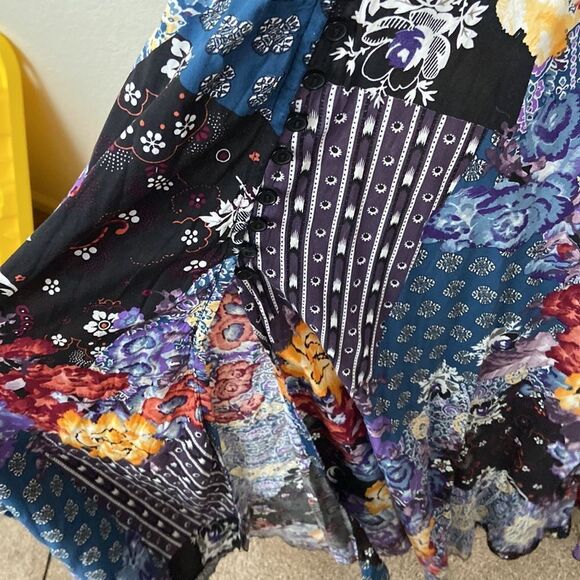 Anthropologies JAASE Boho Floral Maxi Dress size XS - Picture 6 of 9